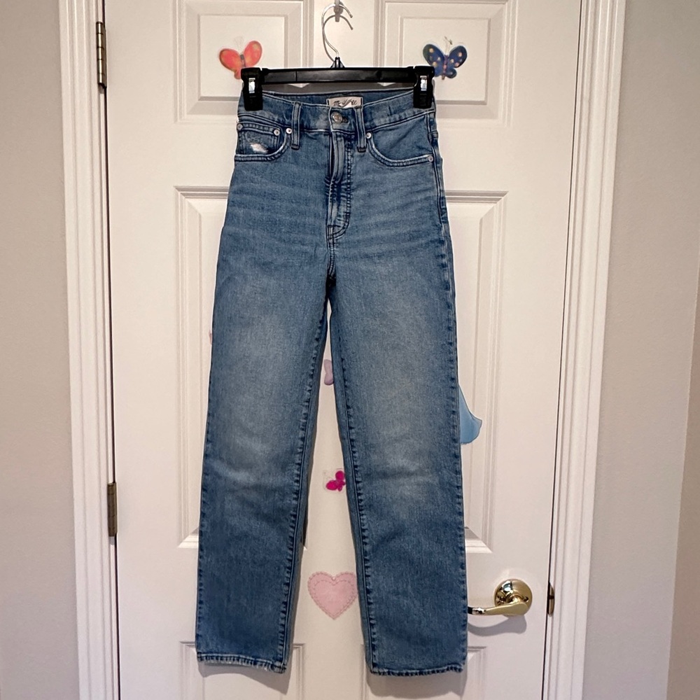 Madewell: The Perfect Vintage Straight Jean in Montville Wash